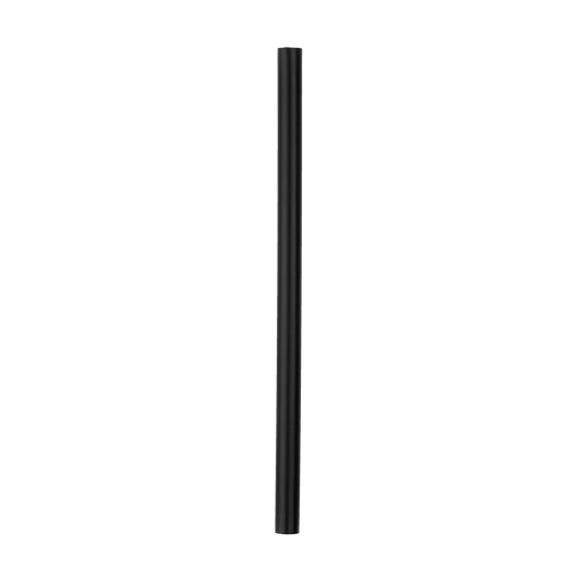 Owala Replacement Straw in Very, Very Dark; single solid black slim straw